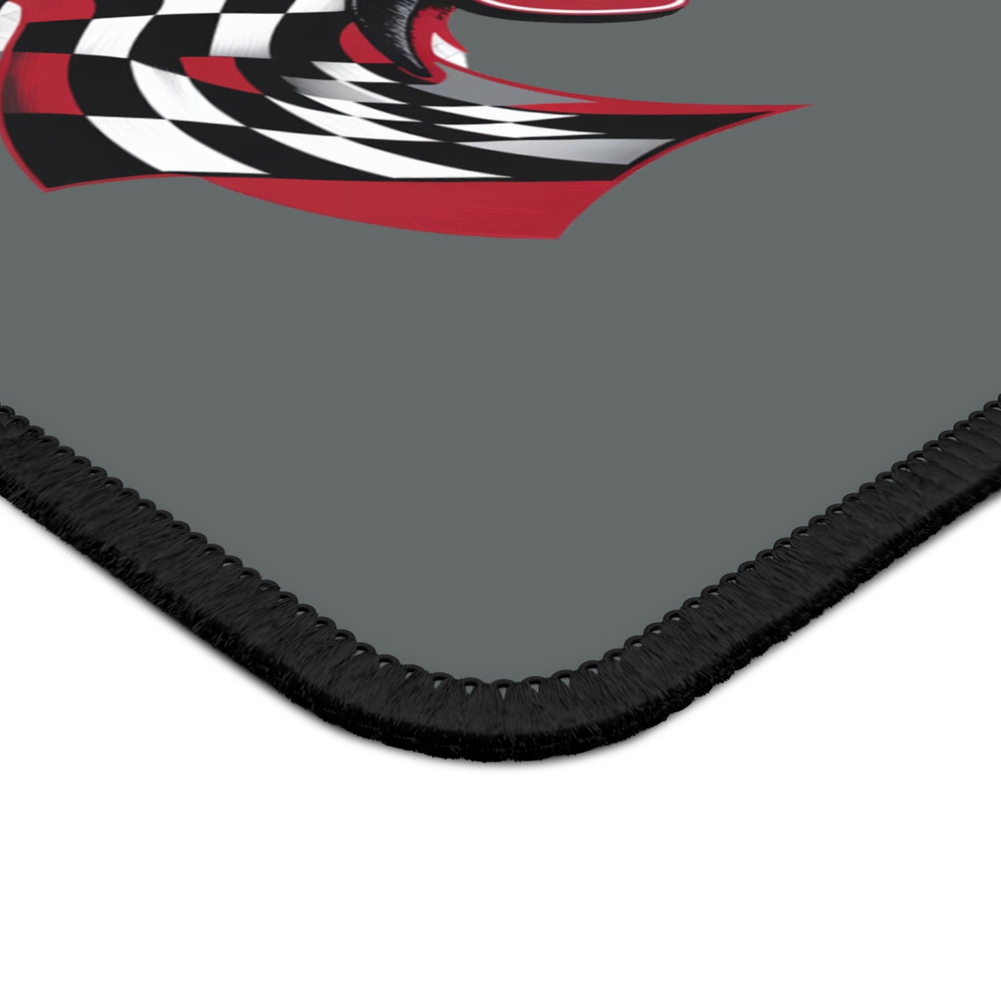 Turbo Demon Gaming Mouse Pad - Cool Desk Mat for Gamers, Office Decor, Video Game Gifts, Lifestyle Accessory, Computer Pad