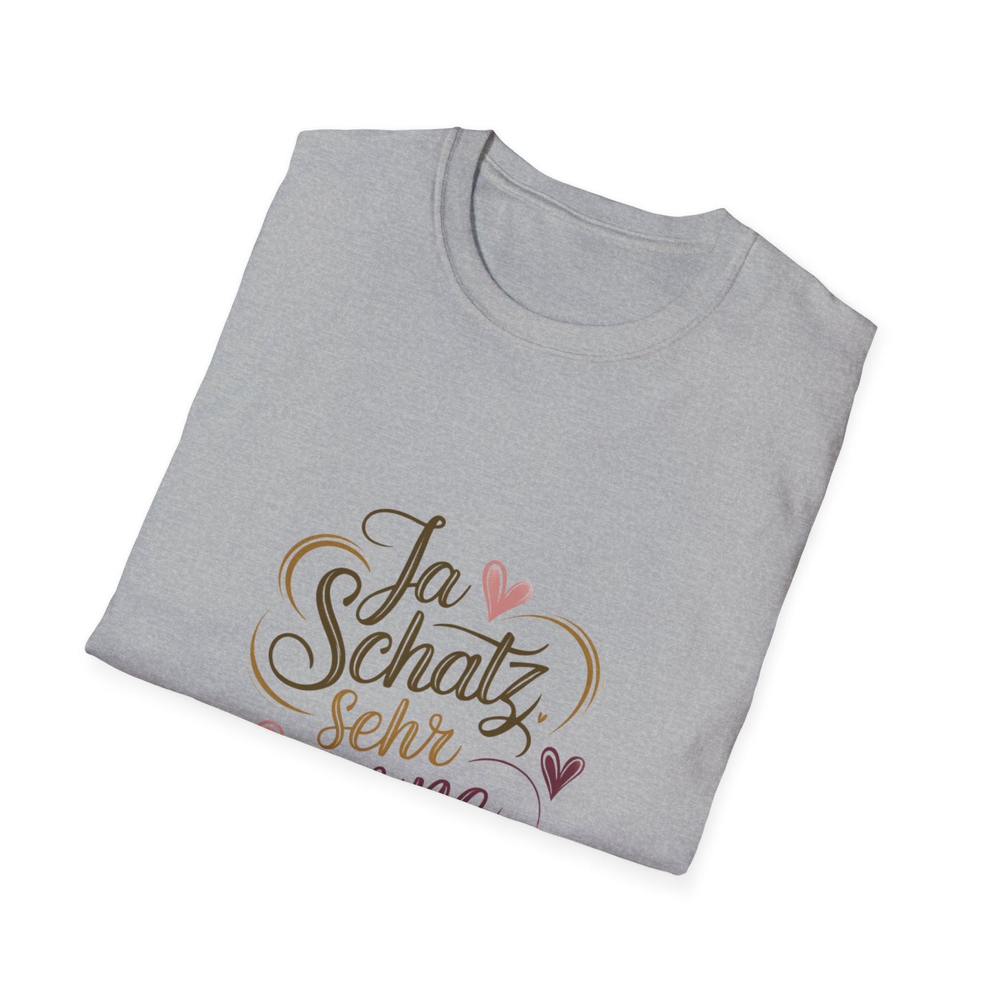 Romantic Unisex Softstyle T-Shirt - Love Quote Tee, Cute Couple Shirt, Gift for Her, Valentine's Day, Anniversary, Casual Wear