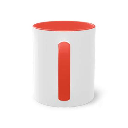 Bold Full Send Two-Tone Coffee Mug, Perfect for Gifting, Office Decor, Motivation, Friends, Coffee Lovers